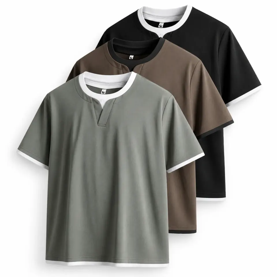 100% Cotton Men’s T-Shirt — 3 Pack product image 1
